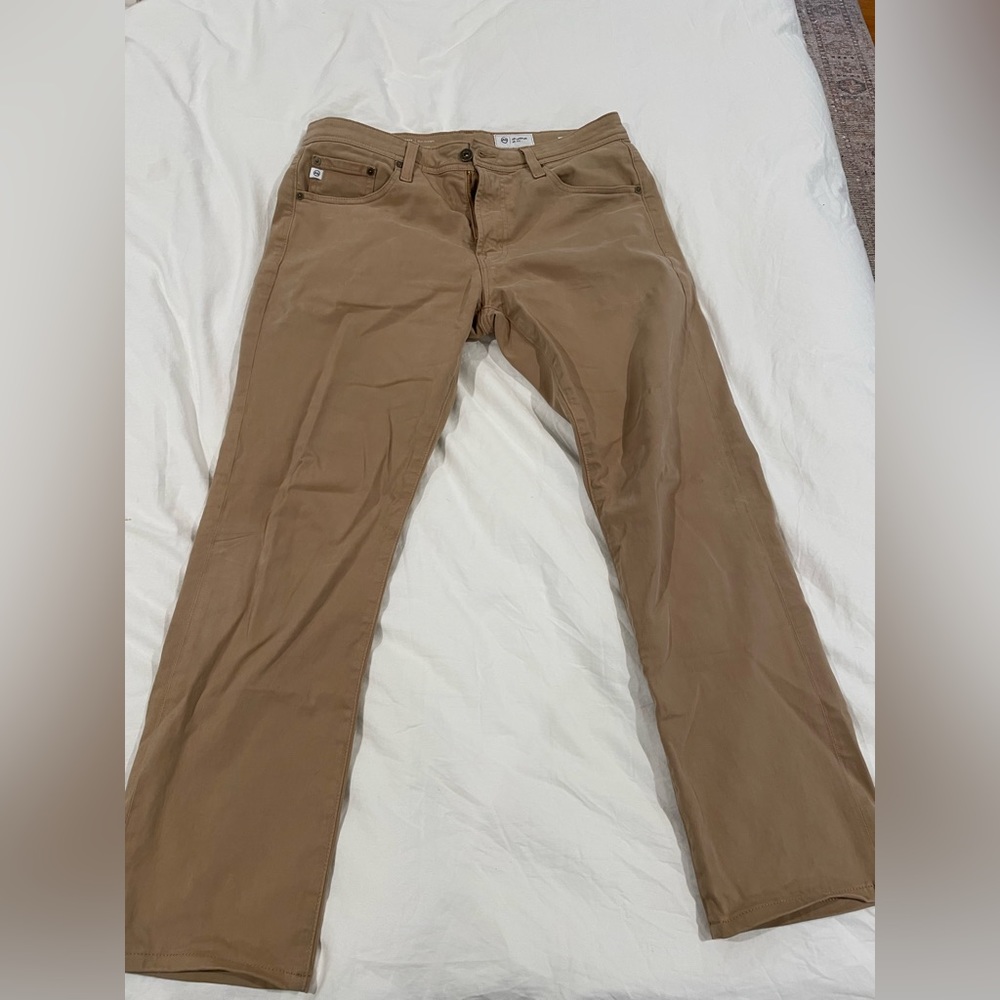 AG Men’s Everett Slim Straight Pants:32x30 (tag reads 34 they have been hemmed)